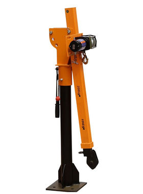 万尊车载吊机小型起重机500kg12v非液压款加强整套电动绞盘提升机