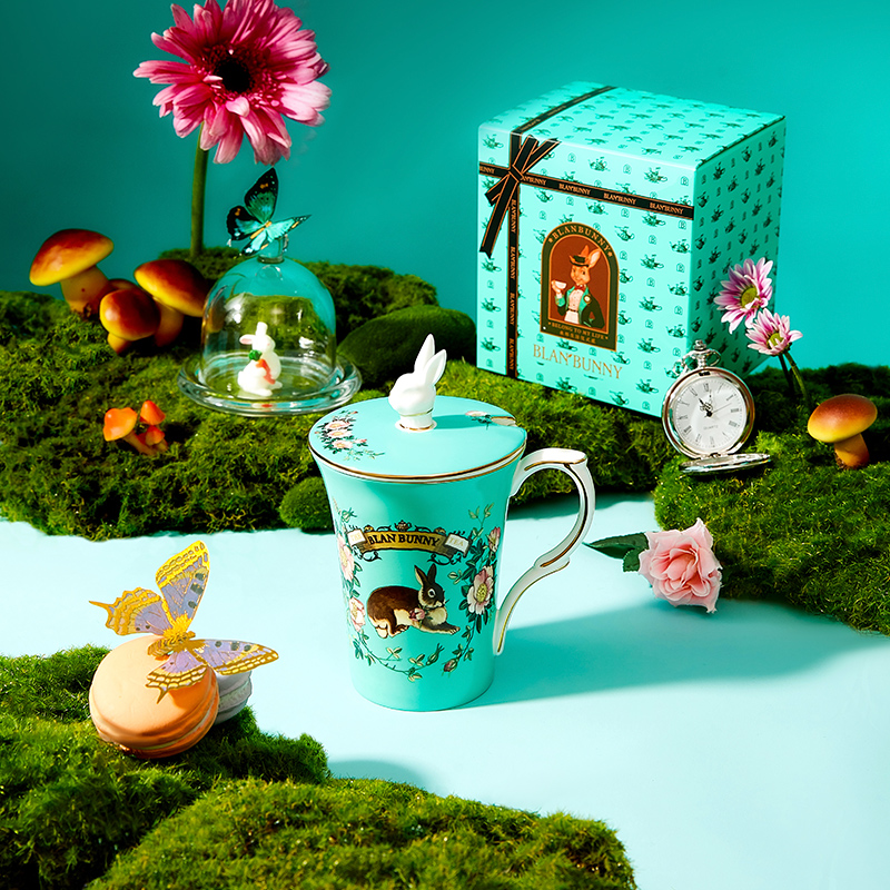 布兰兔骨瓷马克杯下午茶