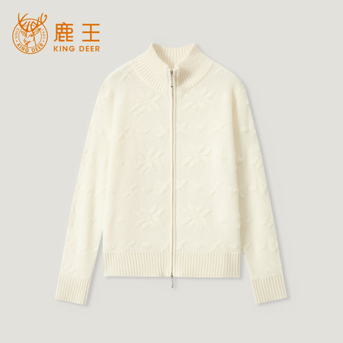 King Deer/鹿王秋冬新款女式长袖羊绒衫L805691