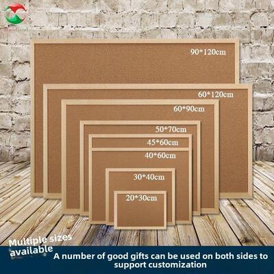 cork board photo wall message board note board advertising
