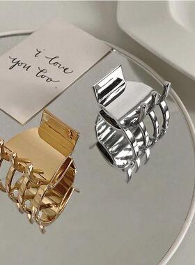 New Metal Hair Claw Clips Small Size Hair Clips Women Fashio