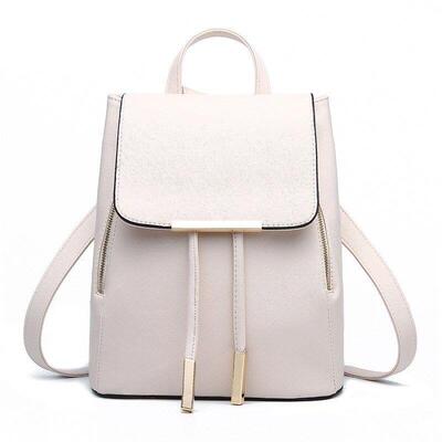 women girls backpack leather bag pu backpacks high quality