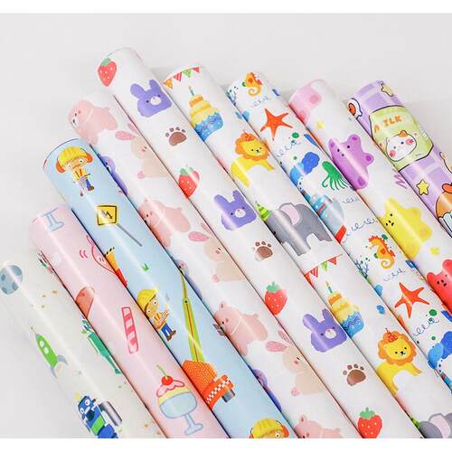 gift wrapping paper roll present wrapper大尺寸礼物包装纸高级