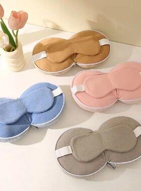 Portable 2 in 1 Neck Pillow Sleeping Mask Flight Sleep Rest