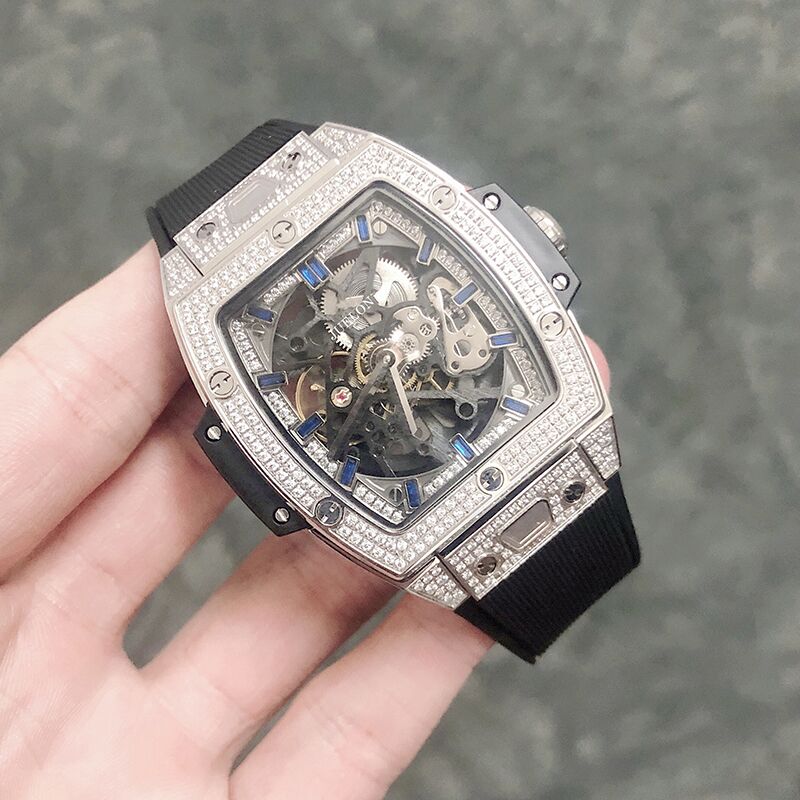 灵魂系列满天星方形机械表手表男
