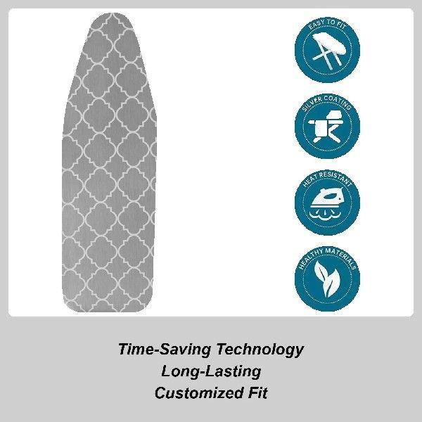 Ironing Board Cover Scorch Resistant Durable Iron Pad