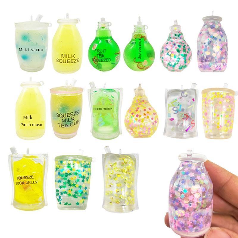 Squishy Gold powder soda Fidget Toys Stress ball汽水捏捏乐