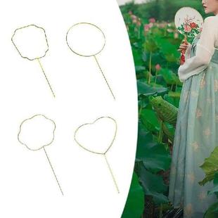 DIY Hand Fan Frame Traditional Chinese Clothing Accessories