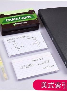 index cards writepaper 美式索引卡 memo紙 notes pad