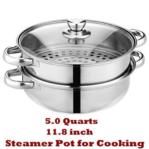 Steamer Pot Cooking Cookware Steam Kitchen Steamer Cooker