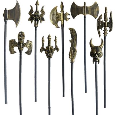 Halloween weapon equipment Scythe Trident axe stage Cosplay