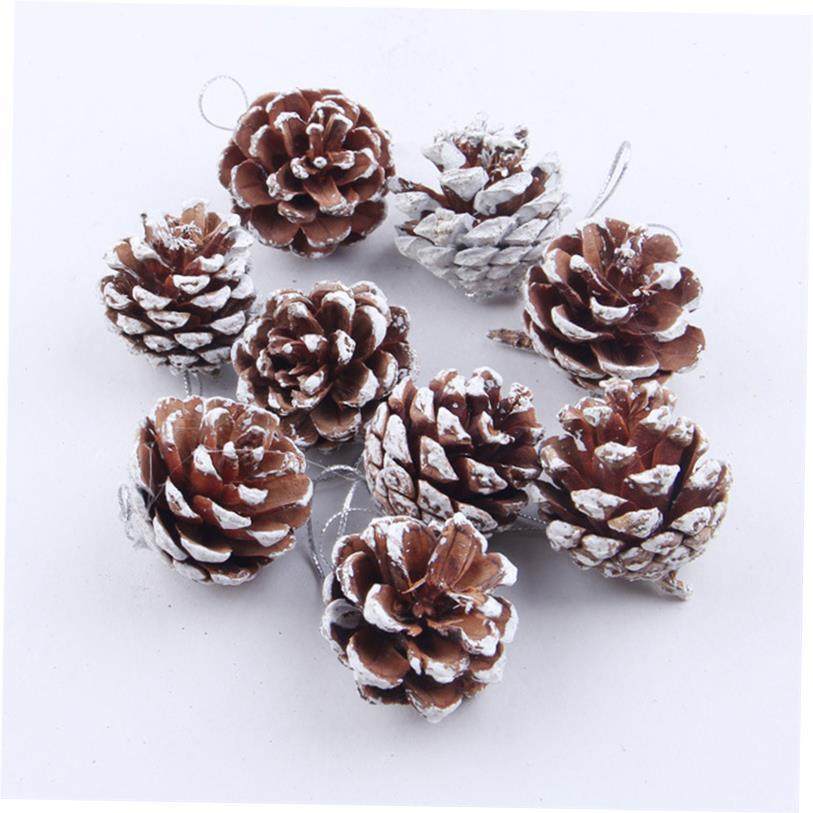 Christmas Pine Cones Bauble Tree Party Hanging
