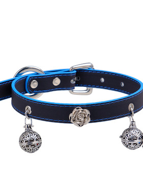 温变色玫瑰渐变choker项圈女