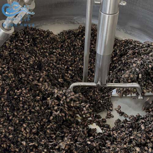 巴旦木裹糖霜炒锅 山核桃油炸机器 核桃仁挂糖设备终身维护