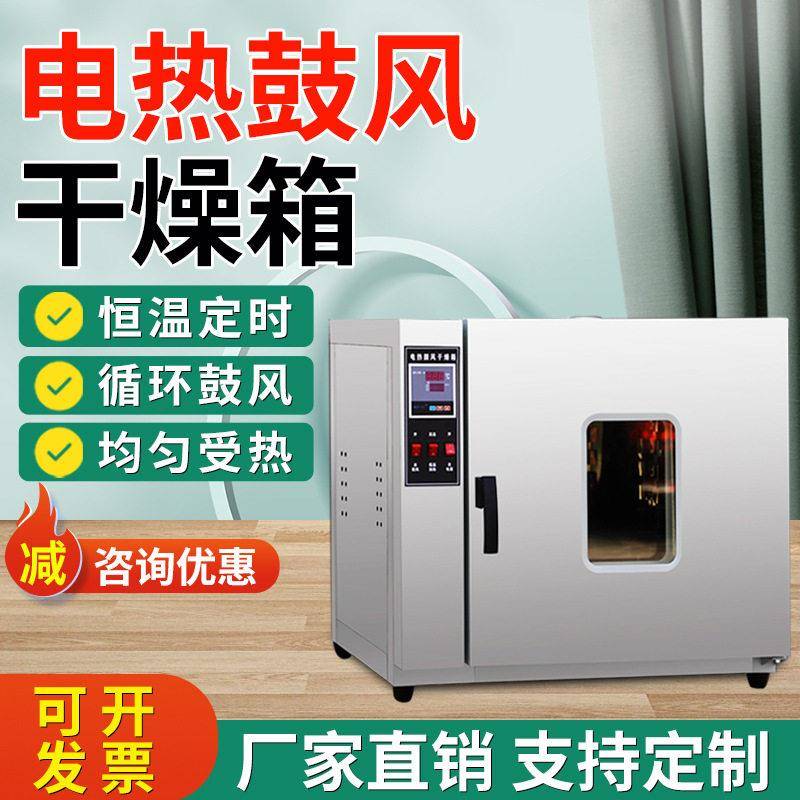 电热鼓风干燥箱实验室小型温500度烘干箱工业双开门恒温老化箱