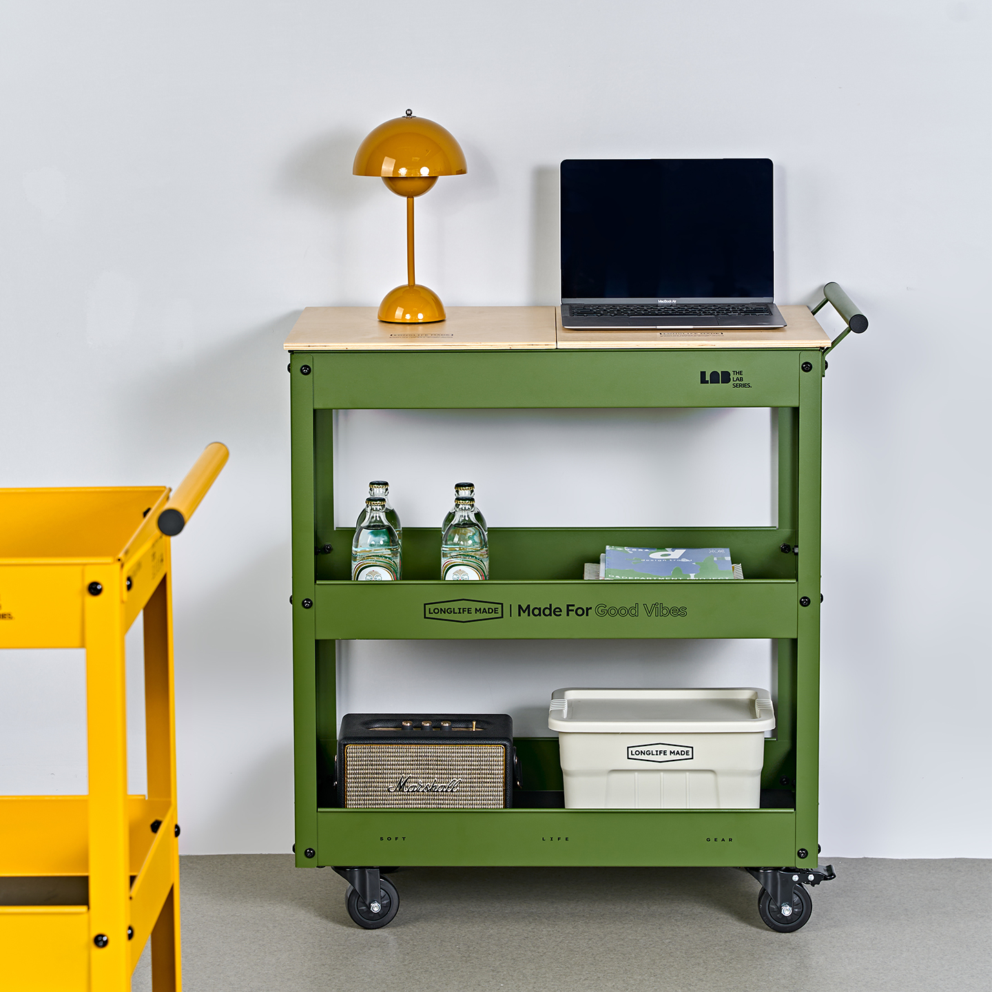 金属小推车阳台洞洞板置物架花架