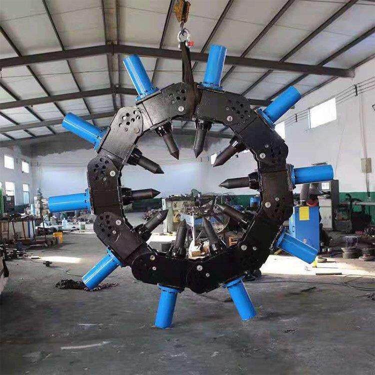 桩基挖掘机液压截桩机大型管桩切桩破桩器砼混凝土破桩头设备厂家