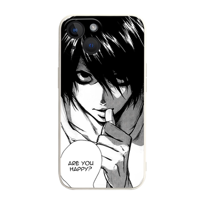 日本漫画死亡笔记液态硅胶手机壳