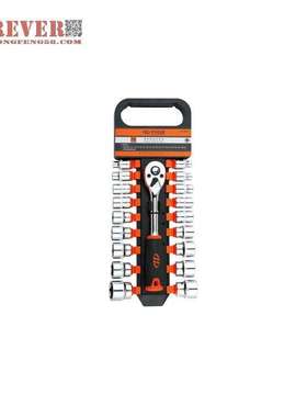 华丰巨箭19件套50BV30铬钒钢材质10MM铬钒钢工具套装 HF-89611