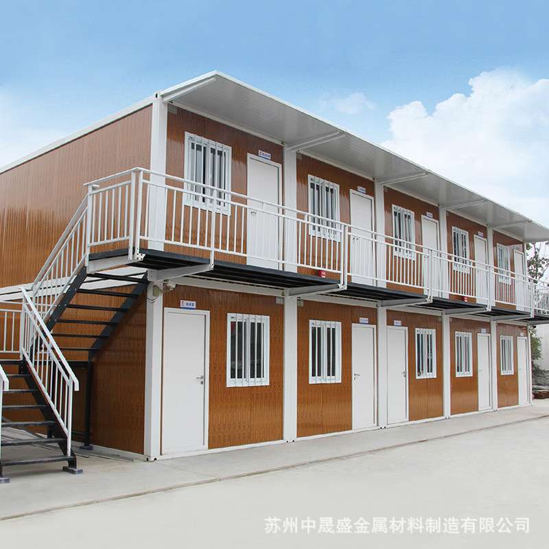 集装箱房活动板房移动房临时工地住人箱房彩钢移动工地临时住房