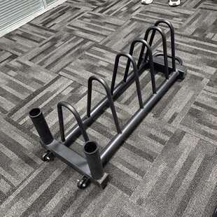 杠铃片架子杠铃片置物架铃片小推车健身器材家用商用杠铃片放置