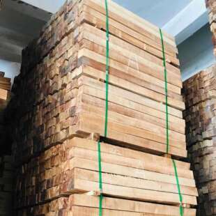 大量现货供应泰国橡胶木实木板规格方条6X6x100