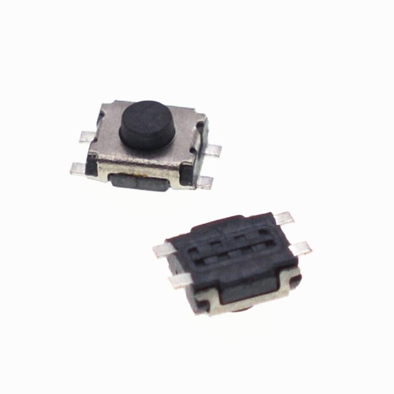 轻触开关小龟正按4脚贴片微动开关3*4*2.0/2.5MM4脚微型开关按键