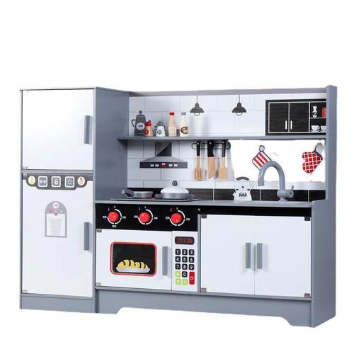 大号儿童厨房仿真灶台冰箱厨具3岁4男女孩宝宝做饭煮饭过家家玩具