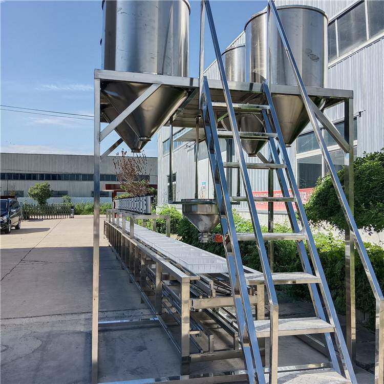 10米豆腐机厂家实拍 时产1吨豆腐全套机型 厂家实拍
