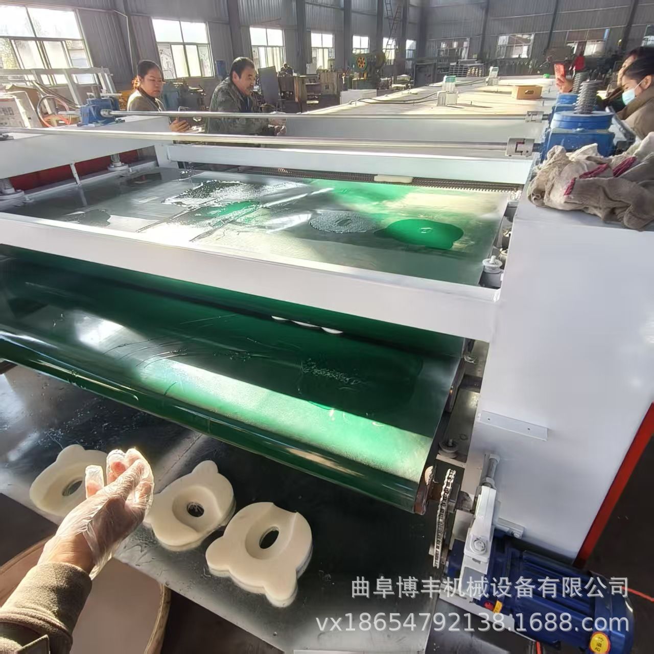 硅胶枕头床垫海绵涂胶机 百洁布毛毡上胶机 2米宽辊式涂布机烘干