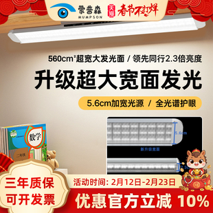 2025升级大发光面壁挂式护眼灯台灯护眼学习专用全光谱护眼长条灯