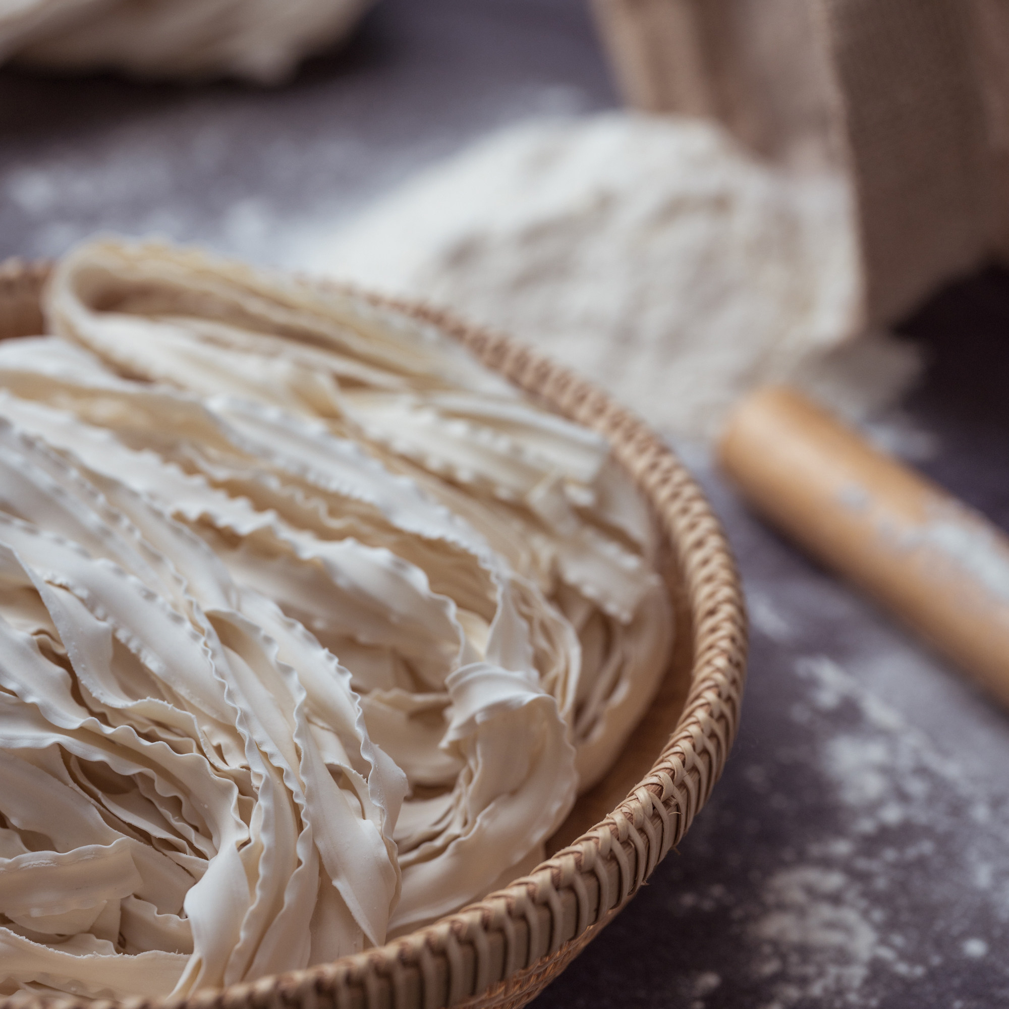 寿县小刀面安徽江苏镇江五河锅盖面小刀削500g刀削面挂面面条宽面