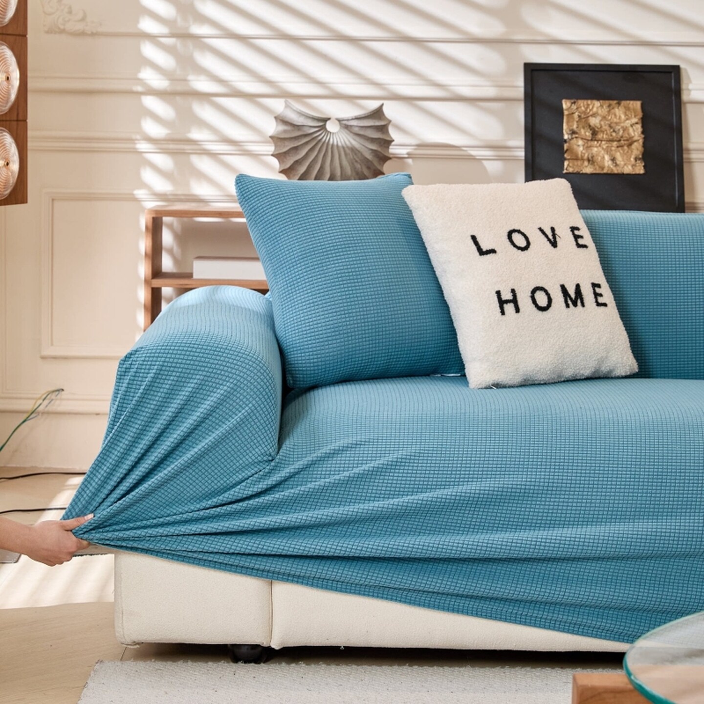 防猫抓沙发套罩全包万能套子皮盖布保护2026新款不粘毛四季通用型