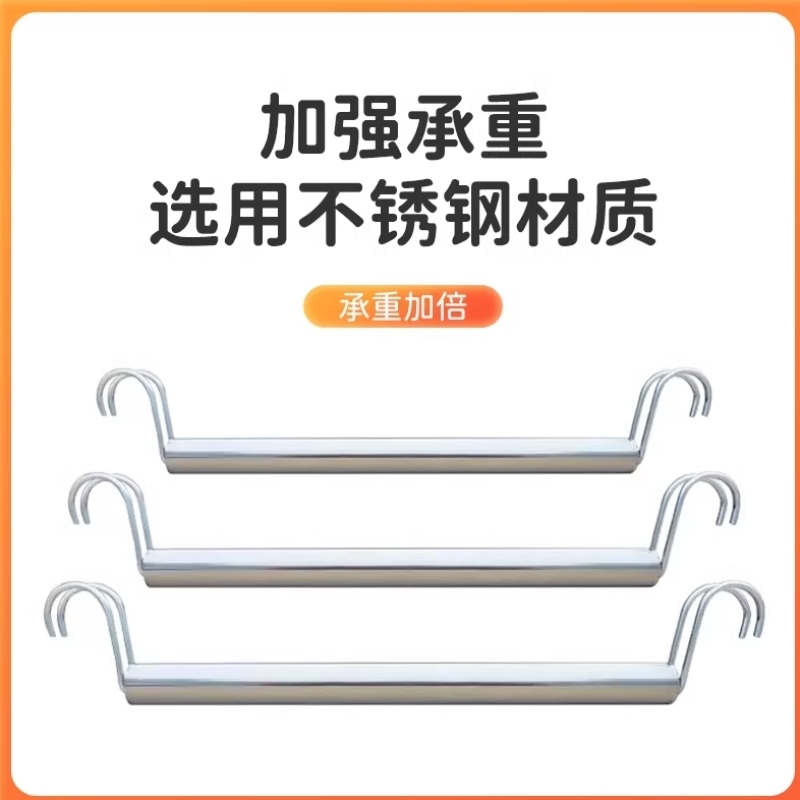 货架衣柜简易钢管衣柜挂衣杆裤架电动晾衣架横杆魔片衣橱金属挂钩