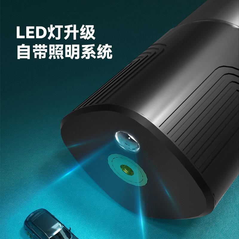 定无线数显摩托车充气泵自行车汽车球类美法嘴便携式电动打气泵