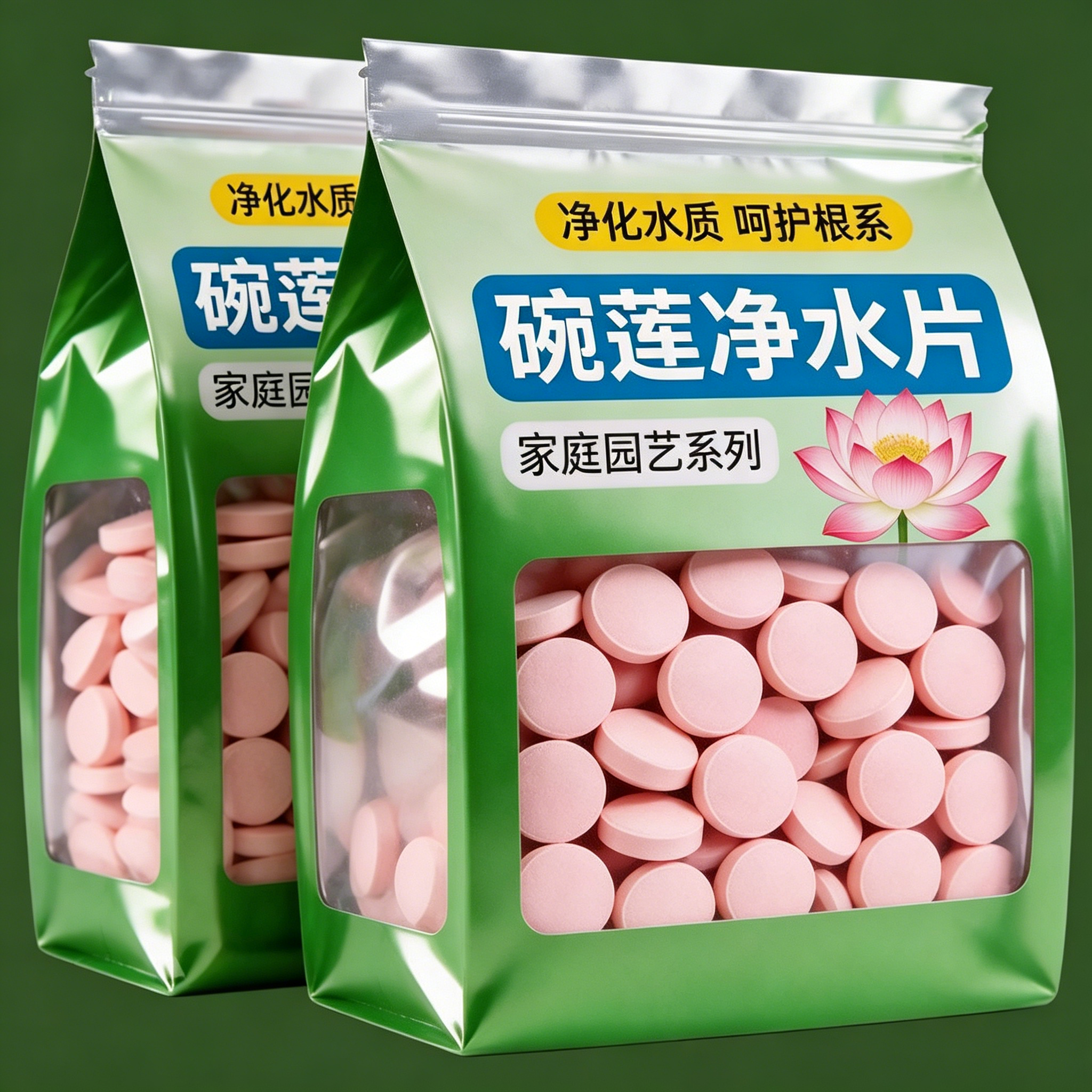 植物保鲜碗莲水培植物专用净水片营养净水保鲜剂富贵土壤渗透剂