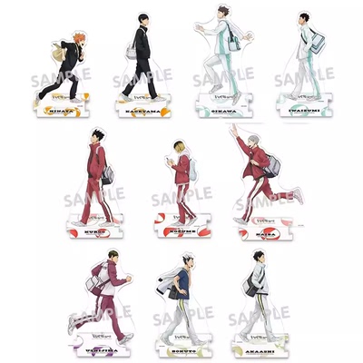 现货 再贩 TTA 排球少年 登校 去上学 亚克力立牌摆件 日向影山