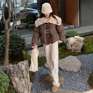 现货主推90白鸭绒羽绒服191-K6366-P325-K478图片
