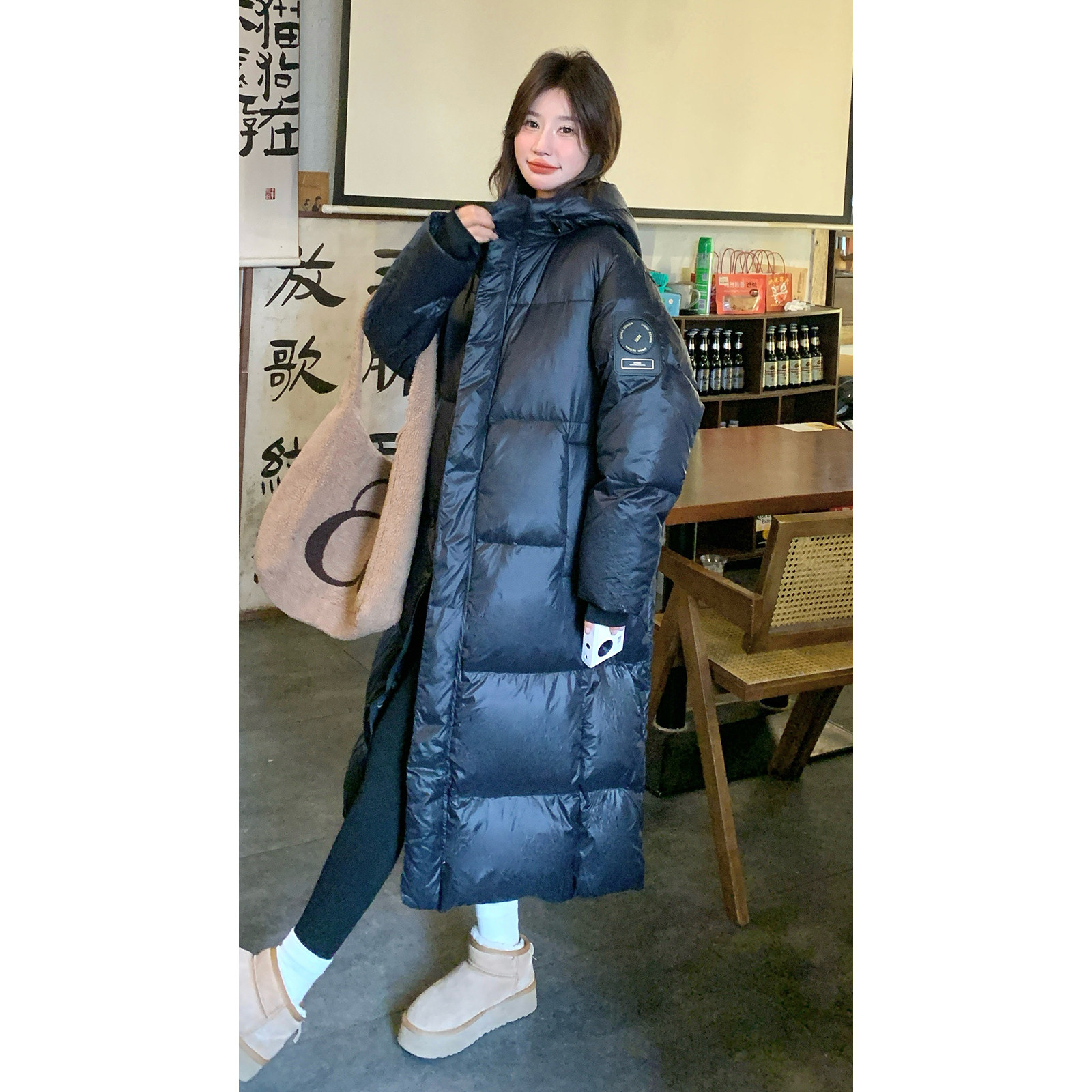 现货男女同款黑金50鹅绒羽绒服191-61292-P350-K488,女装羽绒服,浙宝210（原浙宝191）