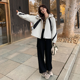 现货主推羽绒白鸭绒可脱卸内胆-派克服B191-23227-P235-K358，女装派克服，浙宝210（原浙宝191）