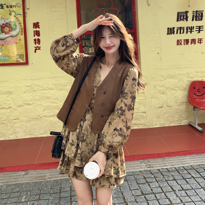 现货主推两件套连衣裙191-99225-P155k228图片