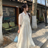 现货209-2837--P135-K208气质新中式风刺绣连衣裙，女装运动套装，浙宝210（原浙宝191）