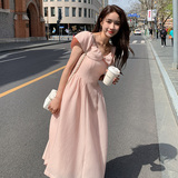 现货，法式富家千金风气质连衣裙ZB209-1918P125K178，女装连衣裙，浙宝210（原浙宝191）