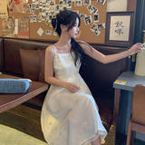 现货209-2837--P135-K208气质新中式风刺绣连衣裙，女装连衣裙，浙宝210（原浙宝191）