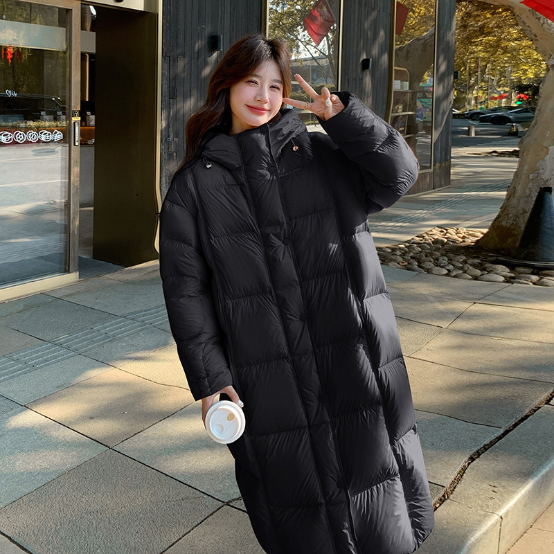 现货主推设计感长款90%白鸭绒羽绒服191-K6356-P415-K598,女装羽绒服,浙宝210（原浙宝191）