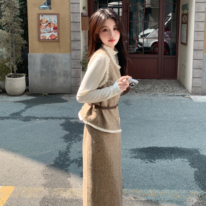 现货主推三件套连衣裙191-99236-p185k278图片