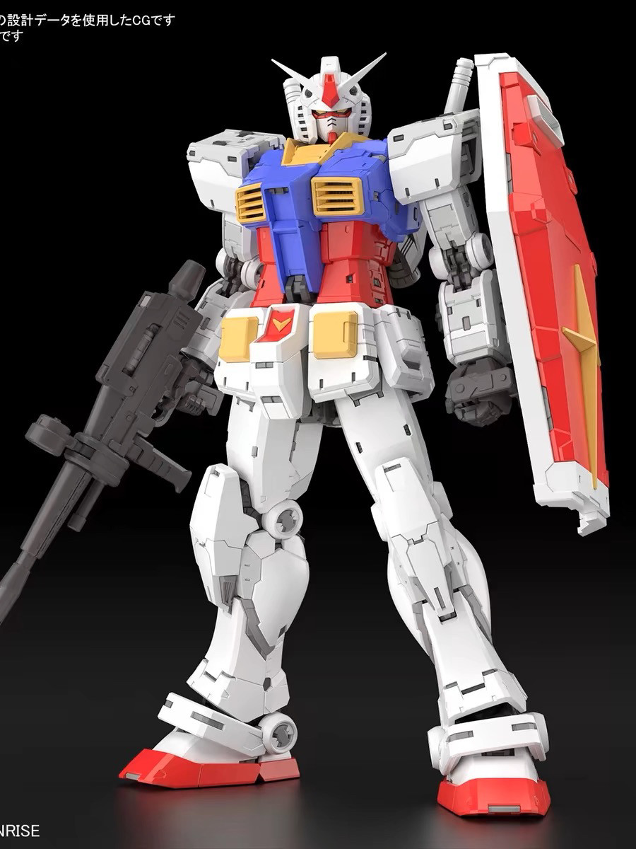 万代万代RG 1/144 RX-78-2元祖高达拼装模型