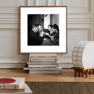 英国进口|波伏娃|女性主义|萨特|法国小酒馆|文学周边|小众装饰画