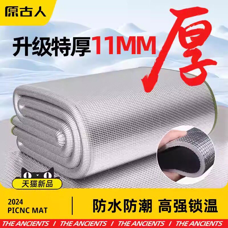 防潮垫户外露营垫地垫加厚铝膜野餐垫防水帐篷垫子打地铺睡垫春游