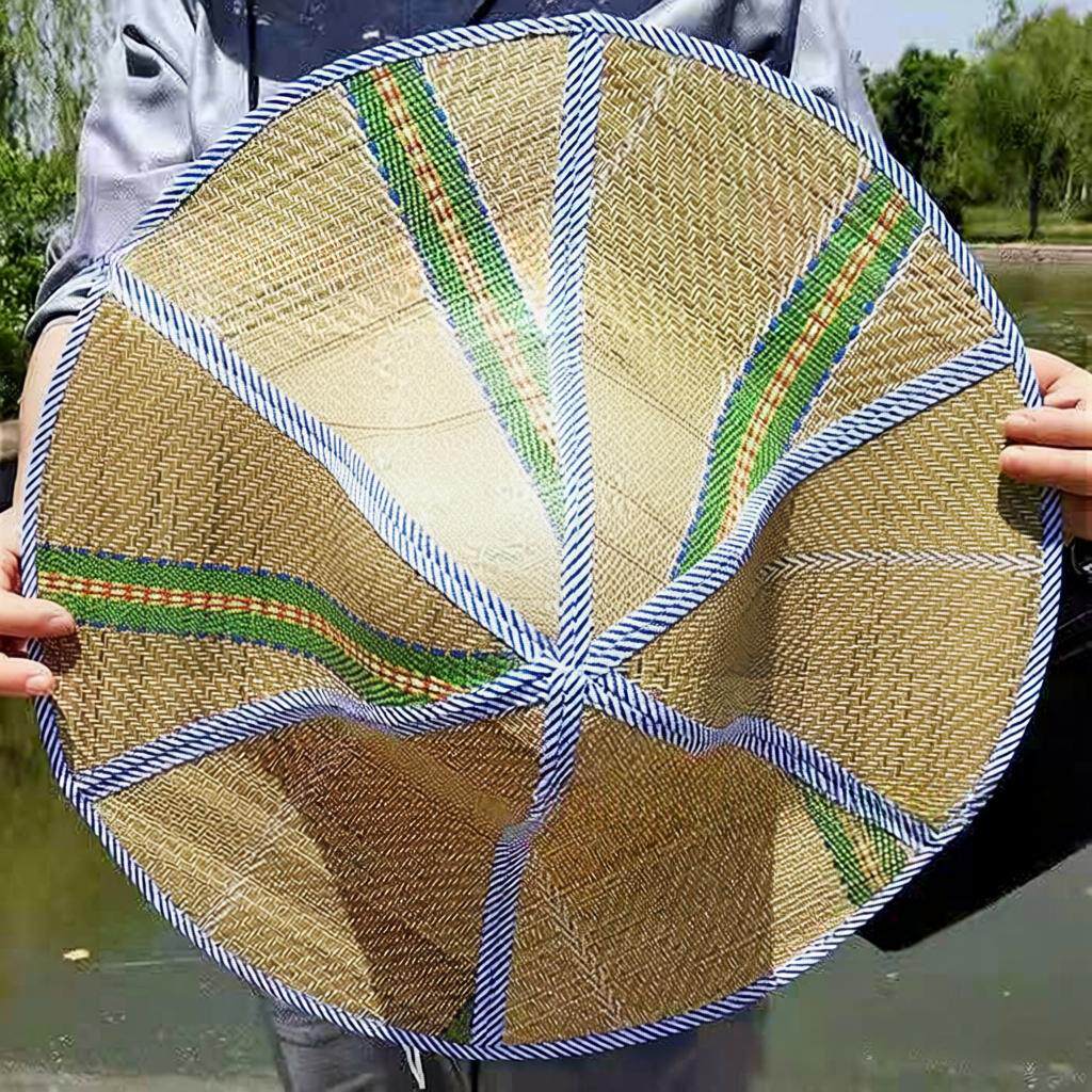 草帽干农活钓鱼帽大沿遮阳防晒可